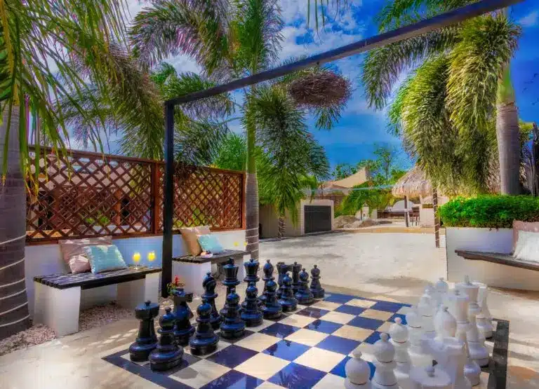 Bali Retreat Aruba - Giant Chess